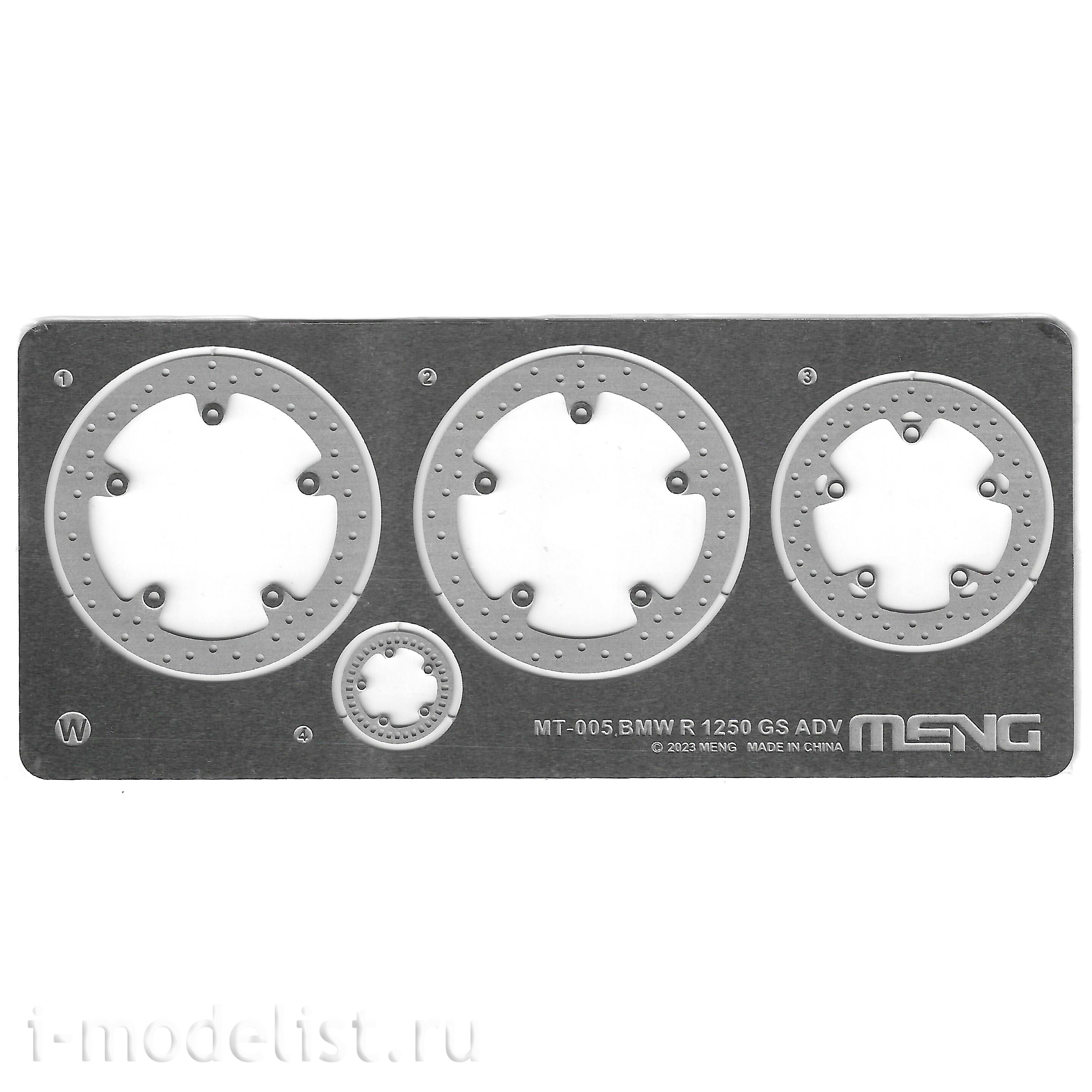 MT-005 Meng 1/9 Баварский мотоцикл R 1250 GS ADV