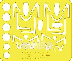 CX034 Eduard 1/72 Маска для MiGG-21F-13 Fishbed C