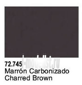 72745 Vallejo Обугленный коричневый / Charred Brown