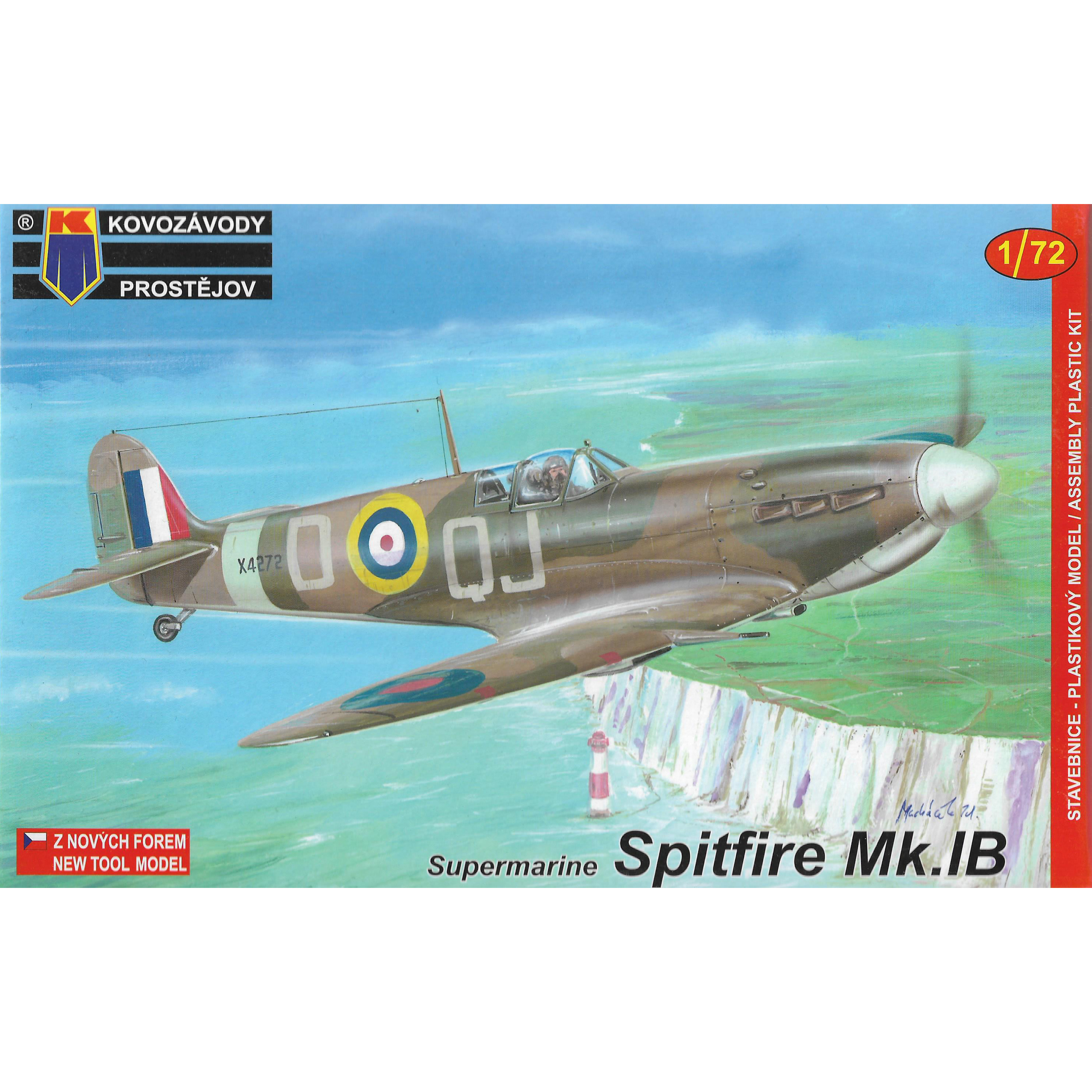 KPM0055 Kovozavody Prostejov 1/72 Supermarine Spitfire Mk.IB