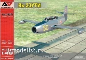 48004 A&A Models 1/48 Yak-23UTI Military trainer