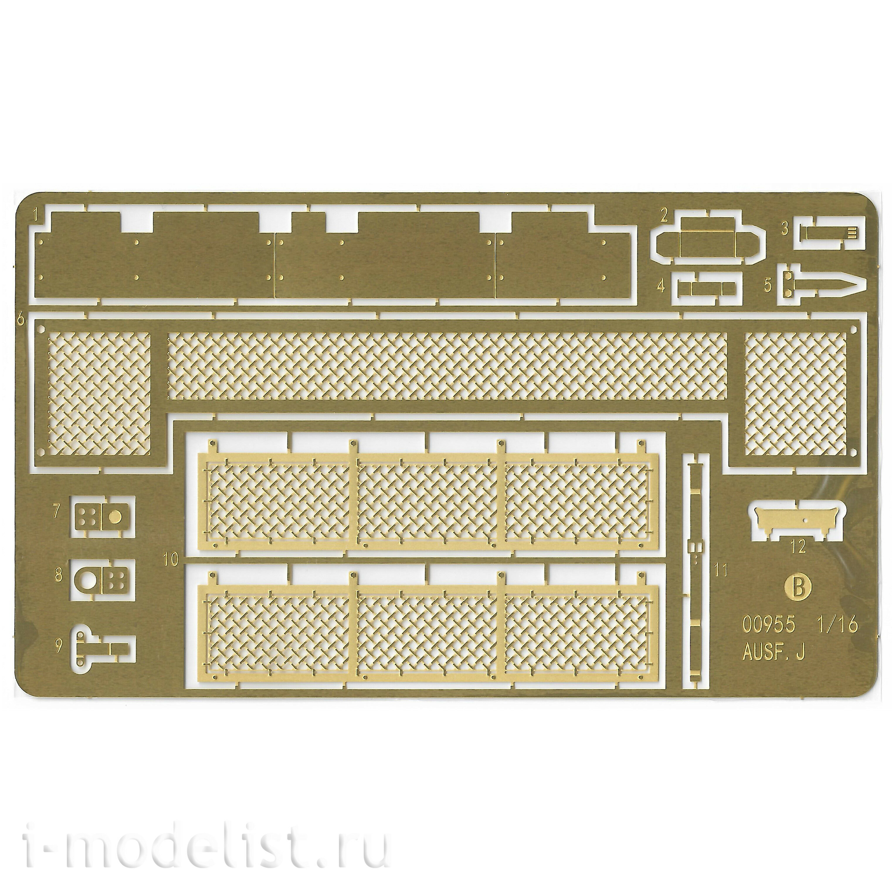 00955 Трубач 1/16 Немецкий танк Pz.Kpfw.III Ausf.J. А