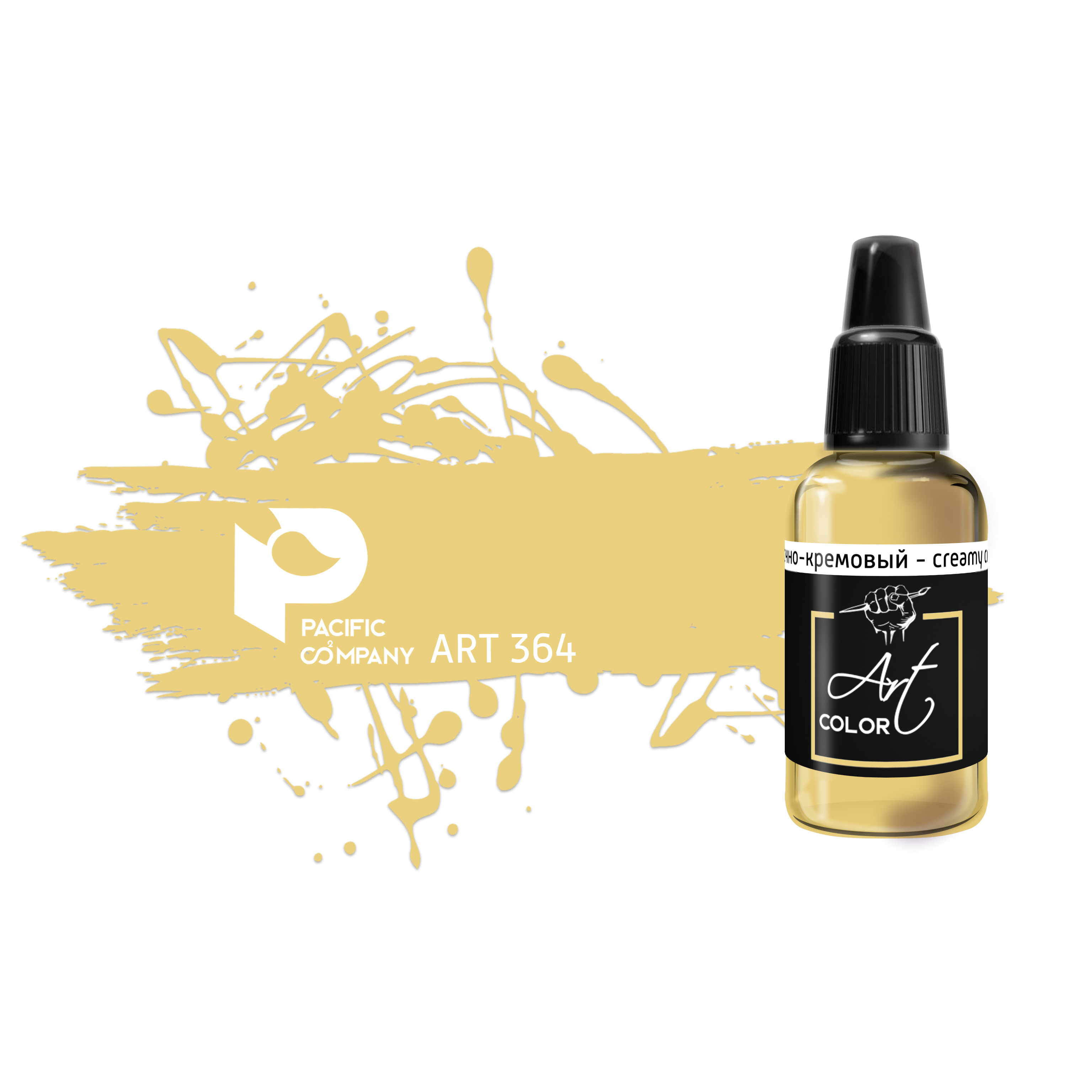 ART364 Pacific88 Краска акриловая Art Color cливочно-кремовый (creamy cream)