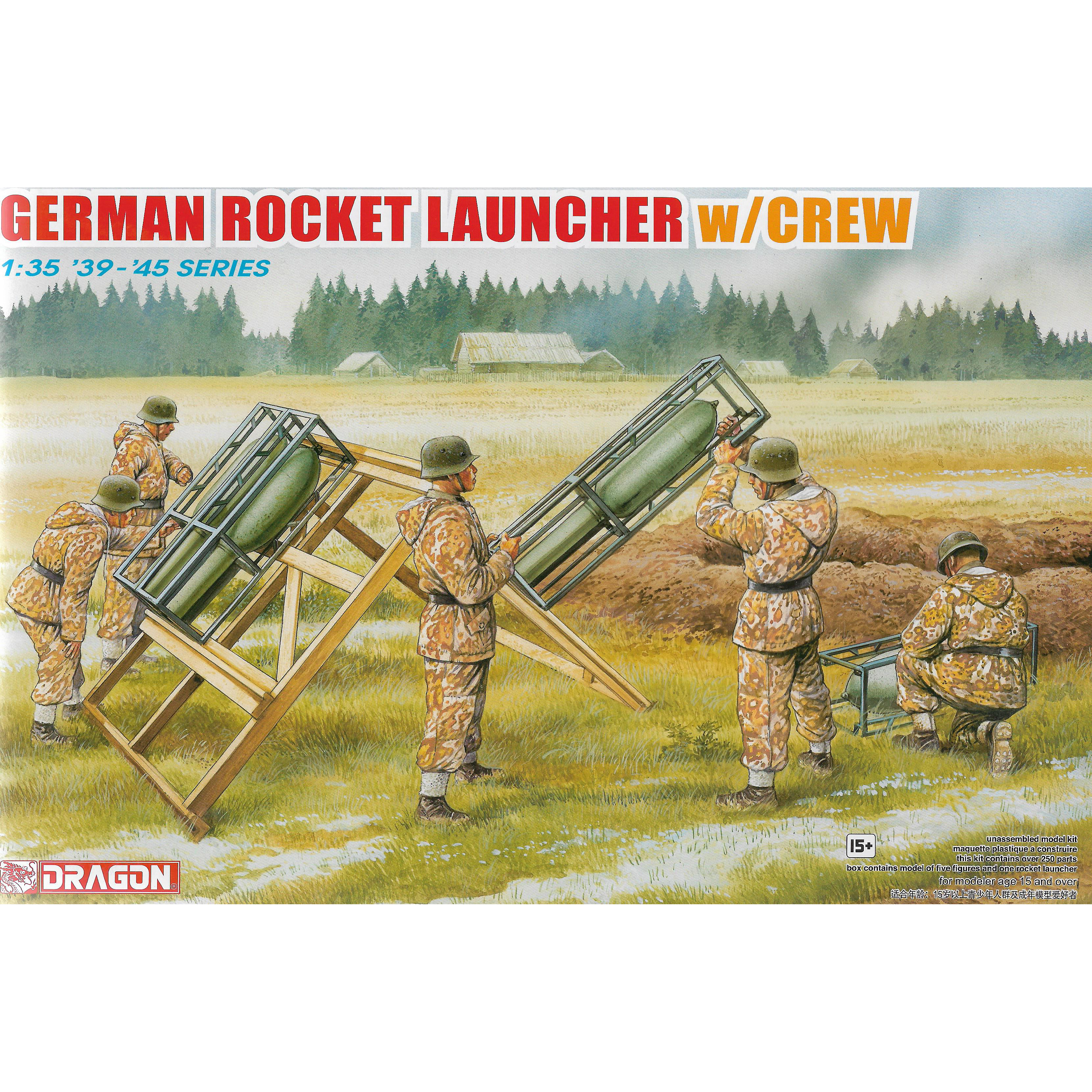 6509 Dragon 1/35 Немецкая ракетная установка с экипажем