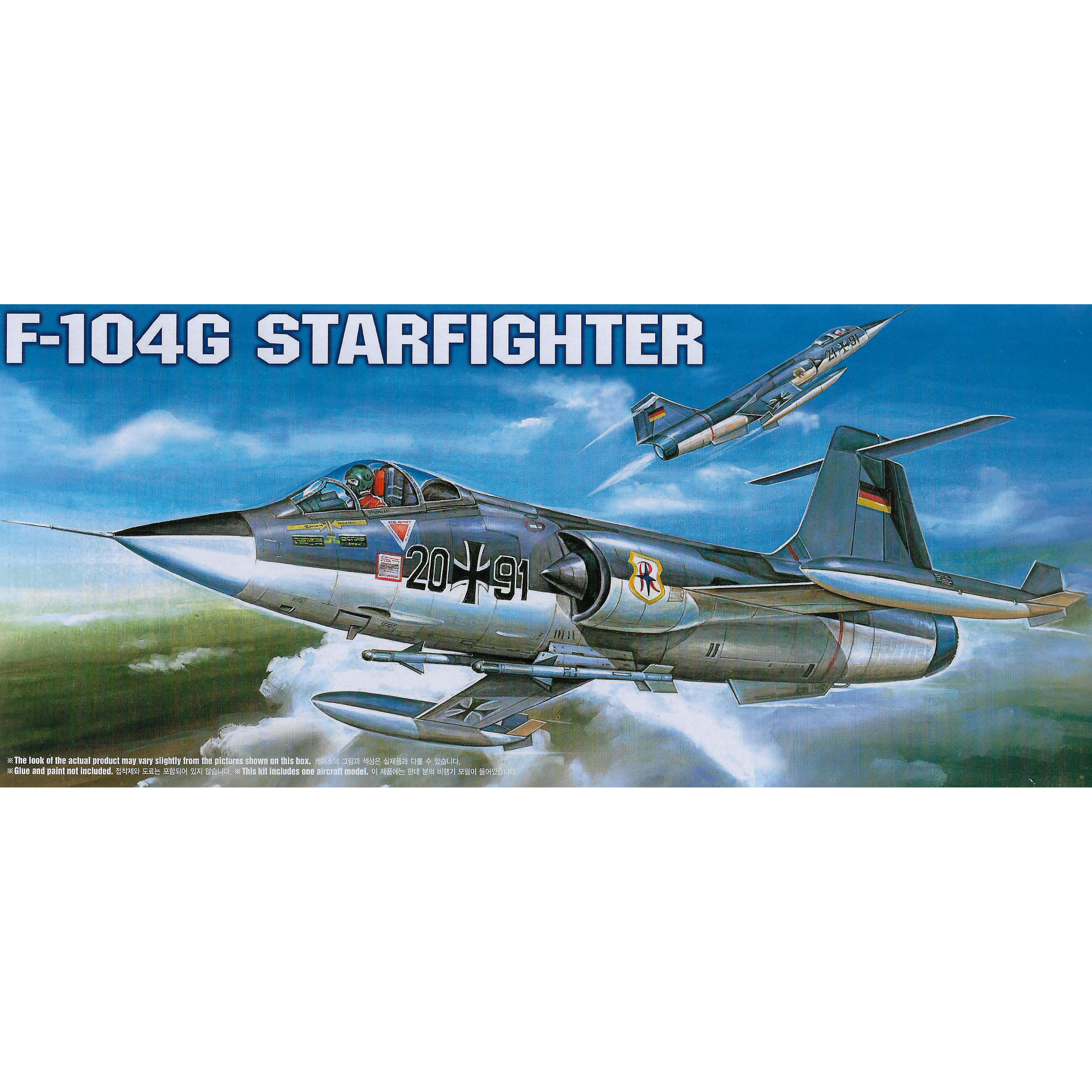 12443 Academy 1/72 Истребитель F-104G Starfighter