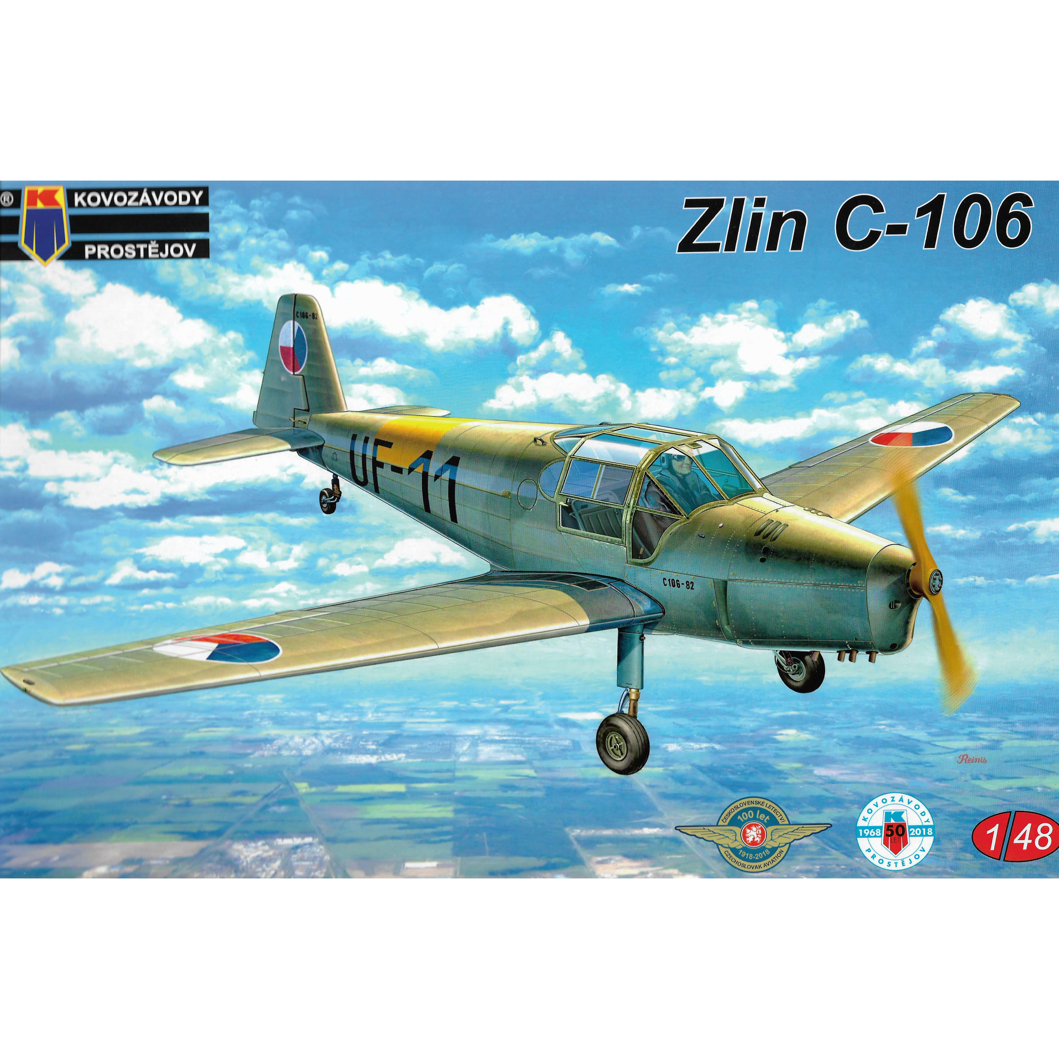 KPM4809 Kovozavody Prostejov 1/48 Zlin C-106