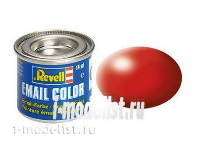 32330 Revell Краска эмалевая огненно-красная RAL3000 (fiery red, silk RAL 3000)