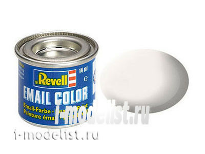 32105 Revell Краска эмалевая белая, RAL9001 матовая (white, mat RAL 9001)