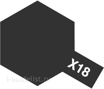 81518 Tamiya X-18 Чёрный полуматовый