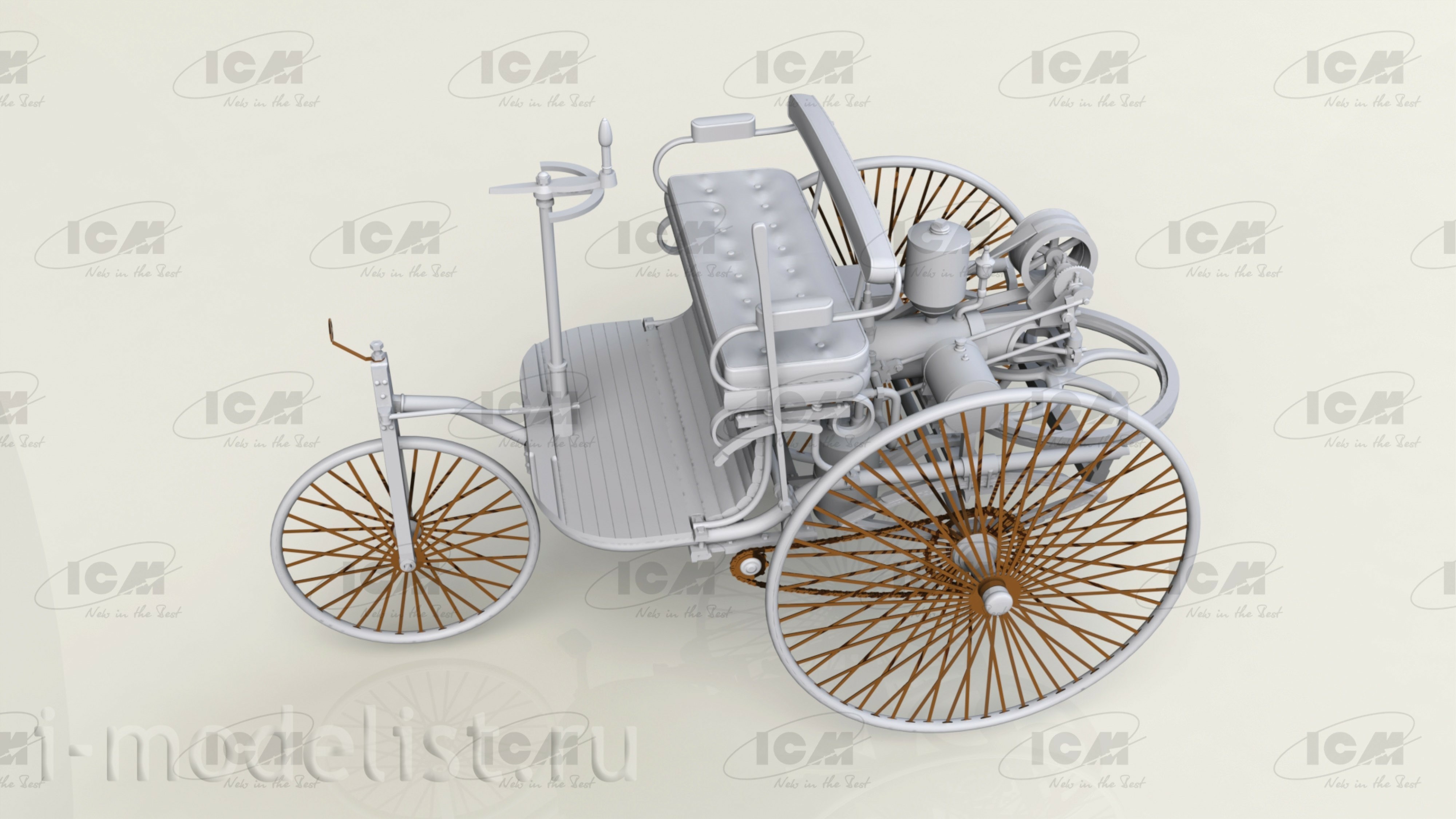 24040 ICM 1/24 Автомобиль Бенца 1886г.