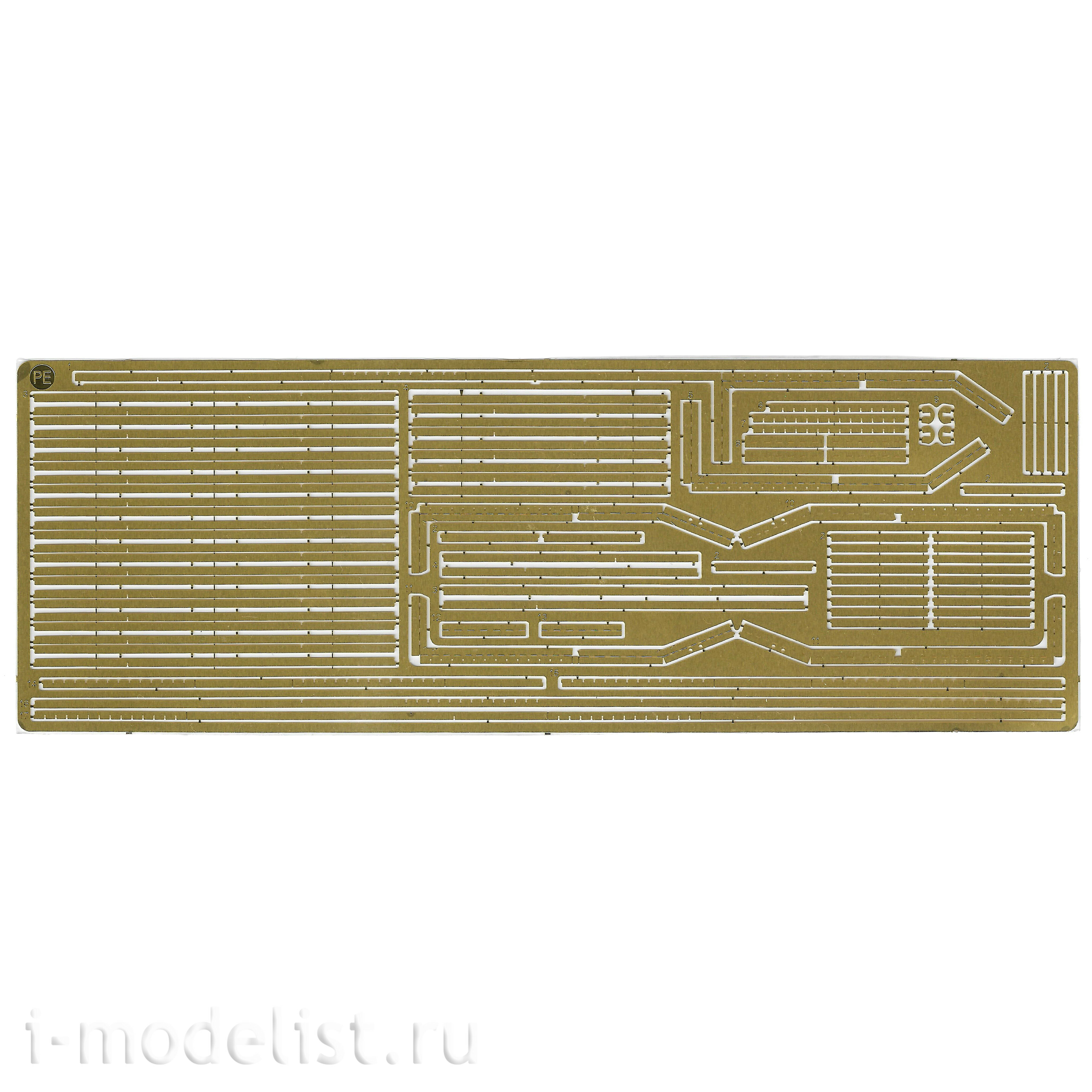 RM-5114 Rye Field Model 1/35 Немецкий танк Leopard 2A6 (Трофейная версия) с катками Т-80