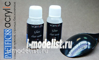 V06 Pacific88  Лак Clear Satin Glass Premium 