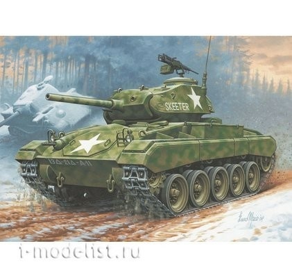 03323 Revell 1/76 Лёгкий танк США M24 