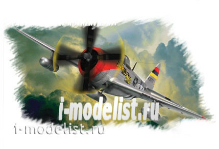 80257 HobbyBoss 1/72 Самолет P-47D “Thunderbolt”