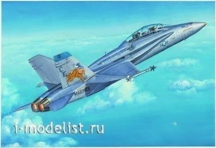 80322 HobbyBoss 1/48 Самолет F/A-18D Hornet