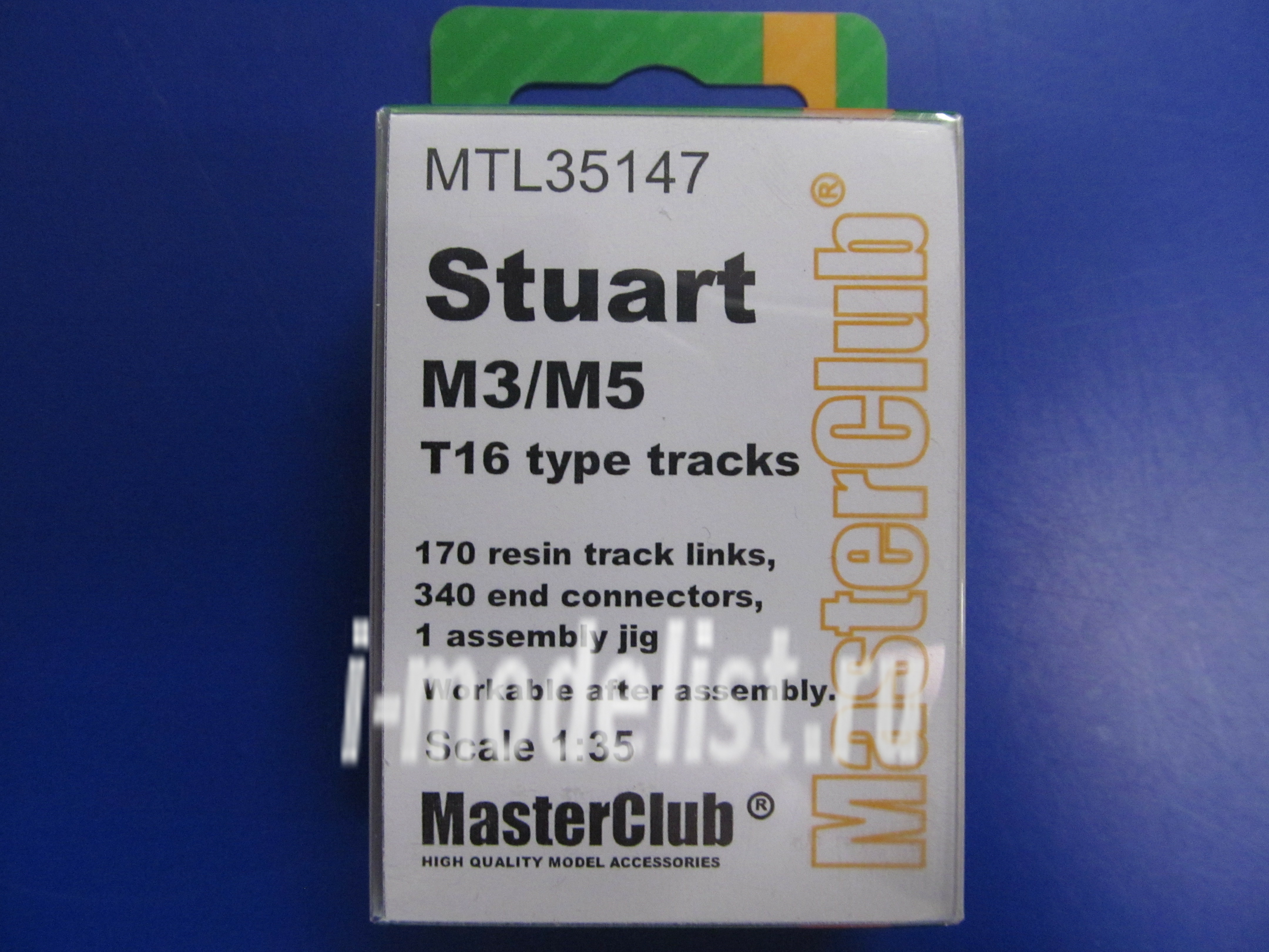 MTL-35147 MasterClub 1/35 Траки железные M3/M5 Stuart T16