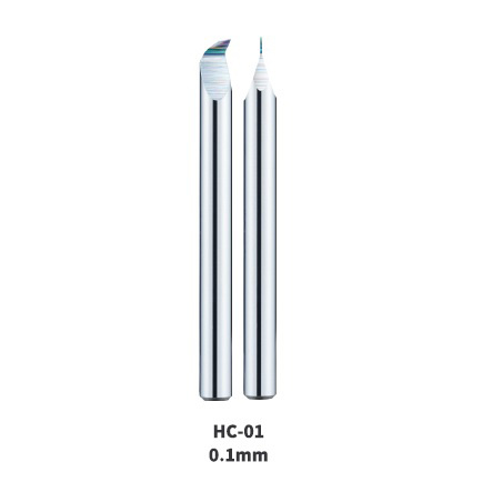 HC-01 DSPIAE Нажимной закруглённый нож из вольфрамовой стали, 0.1 мм