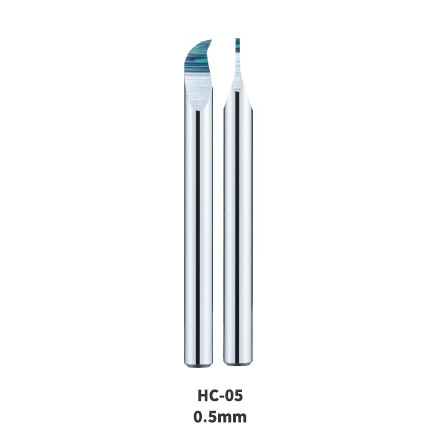 HC-05 DSPIAE Нажимной закруглённый нож из вольфрамовой стали, 0.5 мм