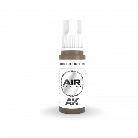 AK11841 AK Interactive Краска акриловая RAF DARK EARTH / ЦВЕТ ТЕМНОЙ ЗЕМЛИ