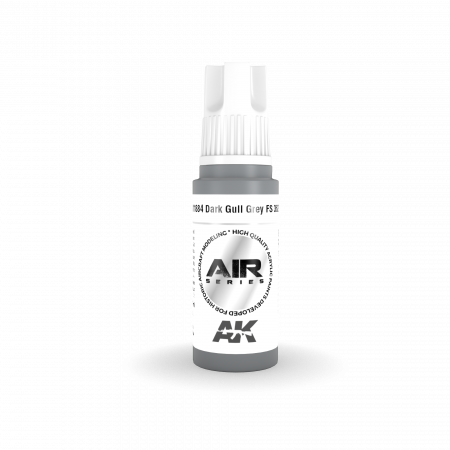 AK11884 AK Interactive Краска акриловая DARK GULL GREY FS 36231 / ТЕМНО-СЕРАЯ ЧАЙКА