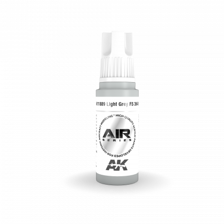 AK11889 AK Interactive Краска акриловая LIGHT GREY FS 36495 / СВЕТЛО-СЕРЫЙ
