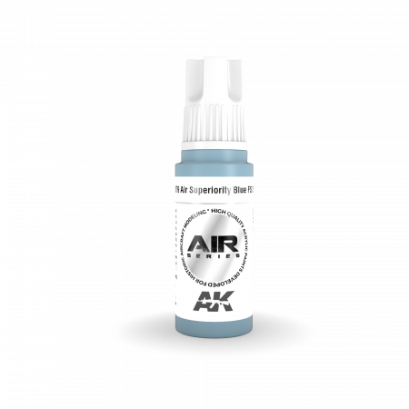 AK11879 AK Interactive Краска акриловая AIR SUPERIORITY BLUE FS 35450 / ИНТЕНСИВНЫЙ НЕБЕСНО-ГОЛУБОЙ