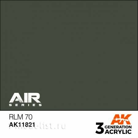 AK11821 AK Interactive Краска акриловая RLM 70