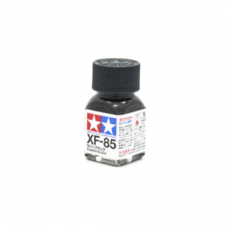 80385 Tamiya XF-85 Rubber Black (черная резина) Эмалевая краска