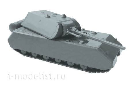 6213 Звезда 1/100 Немецкий сверхтяжелый танк «Маус»