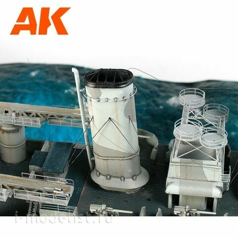 AK9134 AK Interactive Cверхтонкая эластичная такелажная катушка (подходит для масштабов 1:700 и меньших размеров)