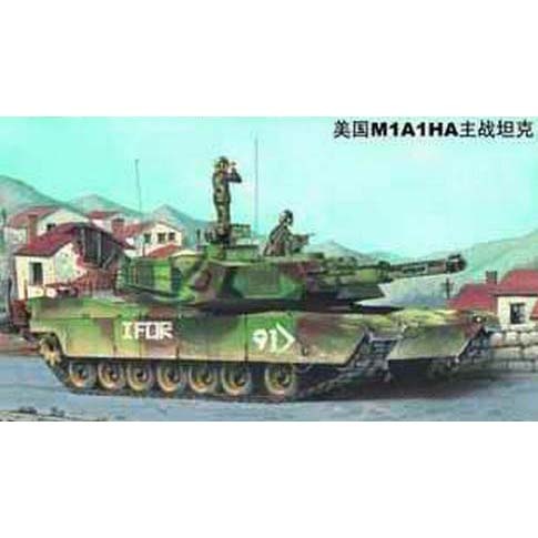 00334 Трубач 1/35 Американский ОБТ M1A1HA Abrams
