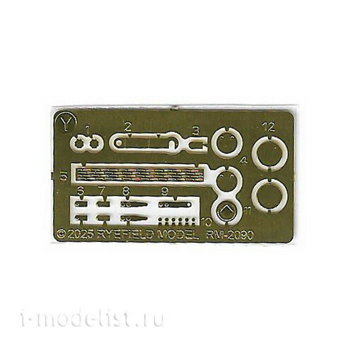 RM-5139 Rye Field Model 1/35 Немецкий танк Sd.kfz.181 Tiger I (ранний, Курск 1943) с фигуркой Михаэля Виттманна