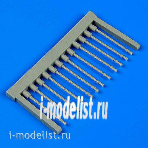 QB72 469 QuickBoost 1/72 Набор дополнений к Lancaster B.II gun barrels (round perf.)