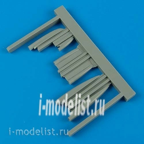 QB32 123 QuickBoost 1/32 Набор дополнений MiGG-21MF Fishbed J air scoops