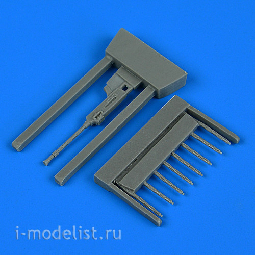 QB48 962 Quickboost 1/48 Стволы орудий и пулемётов для Fokker G-1