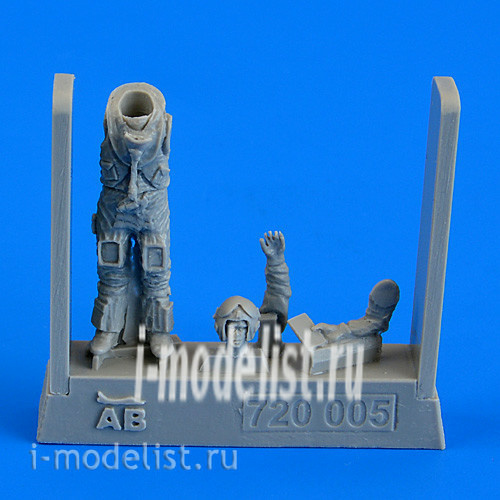 720 005 Aires 1/72 Набор дополнений British Sea Harrier Pilot, Falkland War 1982