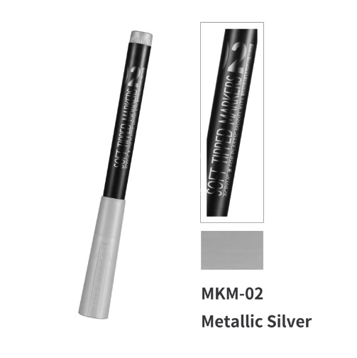 MKM-02 DSPIAE Маркер серебристый металлик