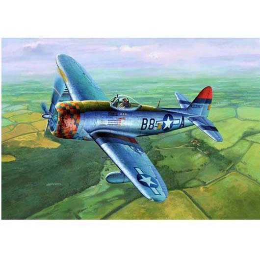 02264 Трубач 1/32 Самолет P-47D Thunderbolt Dorsal fin