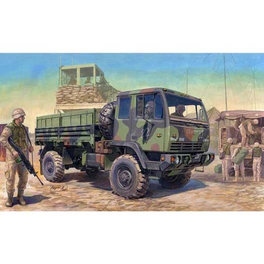 01004 Трубач 1/35 M1078 Light Medium Tactical Vehicle (LMTV) Standard Cargo Tru