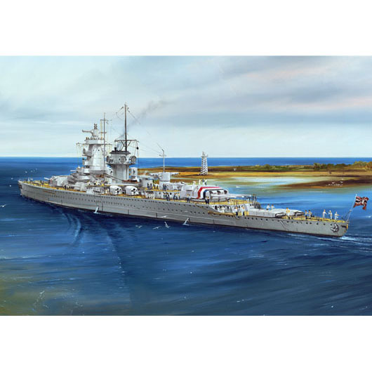 05773 Трубач 1/700 German Pocket Battleship(Panzer Schiff) Admiral Graf Spee 1937