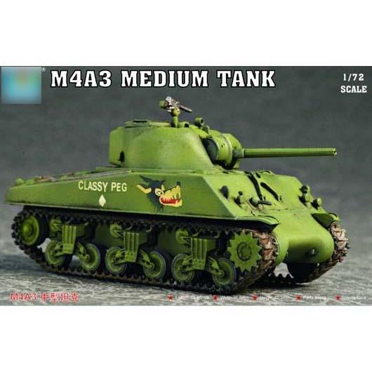 07224 Трубач 1/72 M4A3 MEDIUM TANK
