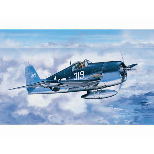 02258 Трубач 1/32 Самолет F6F-3N Hellcat Night Fighter