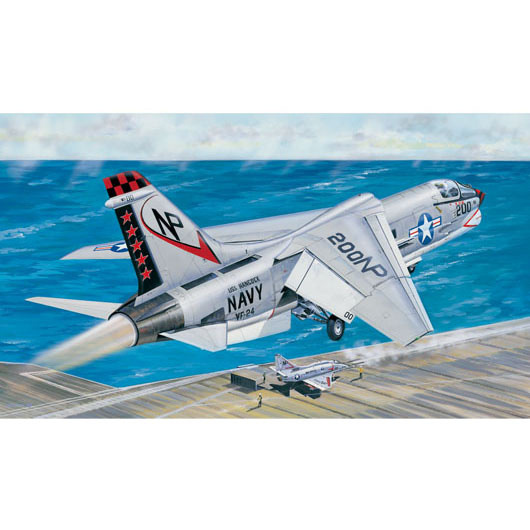 02273 Трубач 1/32 Самолет F-8J Crusader