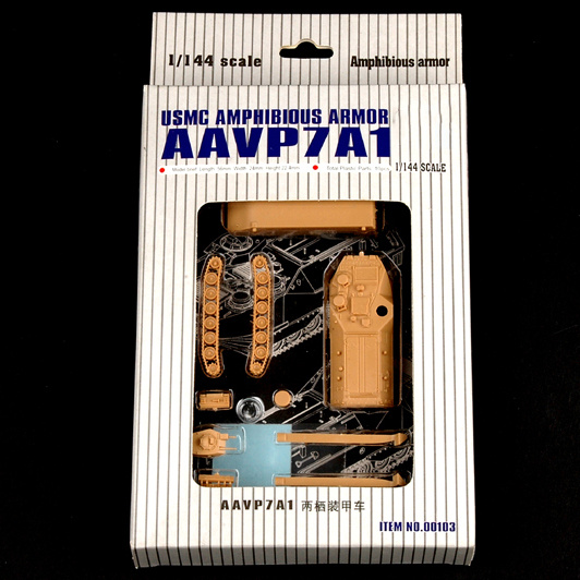 00103 Трубач 1/144 USMC AMPHIBIOUS ARMOR AAVP7A1