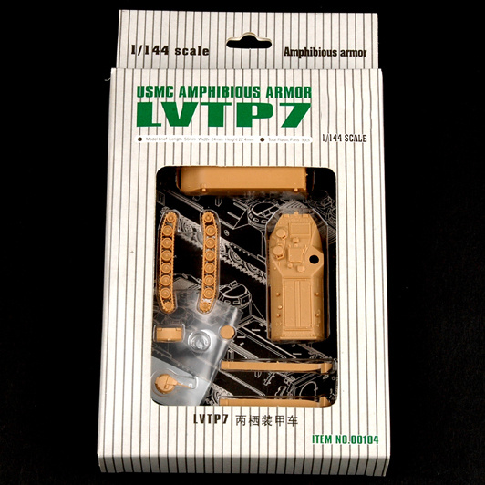 00104 Трубач 1/144 Амфибия морской пехоты США LVTP7 A.C.