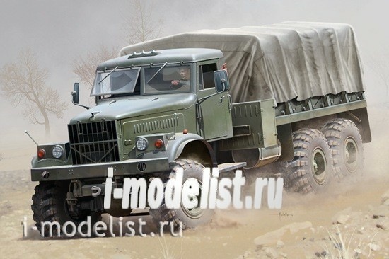 85506 hobby boss армейский грузовик russian kraz 255b
