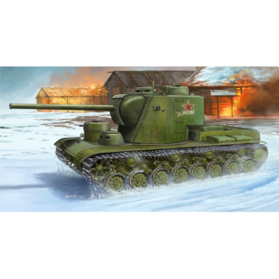 05552 Трубач 1/35 KV-5 Super Heavy Tank (сверхтяжелый танк КВ-5)