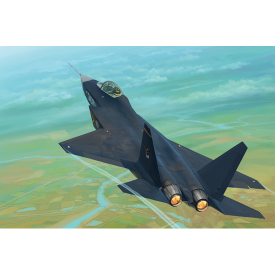 01666 Трубач 1/72 Shenyang J-31 Gyrfalcon (Airshow China 2014)