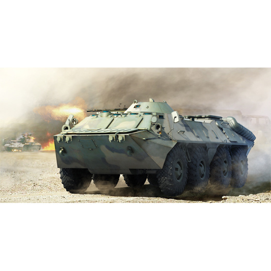 01591 Трубач 1/35 Russian BTR-70 APC late version