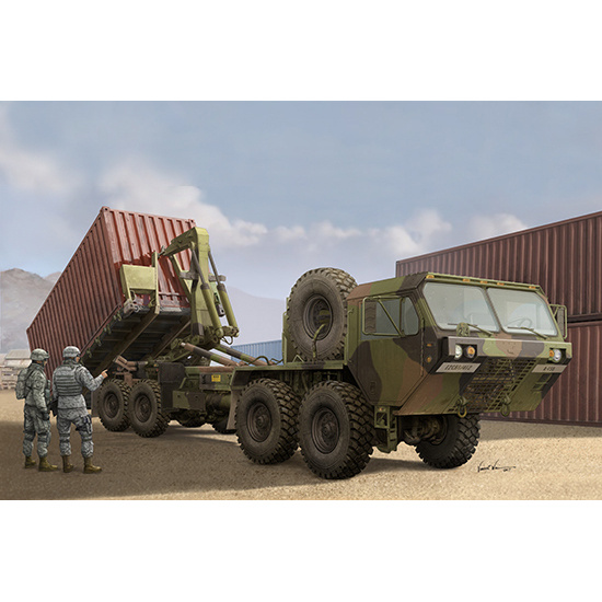 01053 Трубач 1/35 Американский тяжелый тактический транспортный автомобиль HEMTT М1120